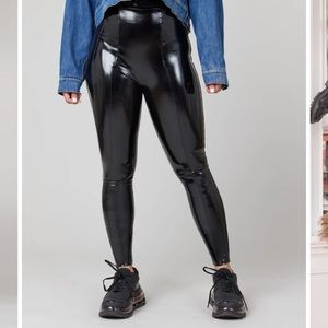 Spanx Faux Leather Leggings